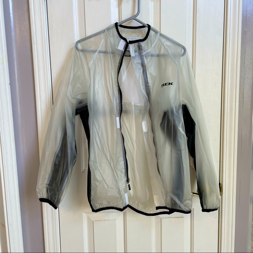Clear Trek Zip Up Cycling Jacket Medium